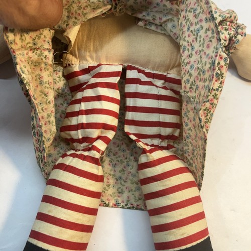 RARE GEORGENE Johnny Gruelle's Own Raggedy Andy Doll w/ Label & Outfit 1947 - Picture 7 of 8