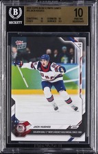 2026 TOPPS NOW OLYMPIC GAMES #18 JACK HUGHES BGS 10