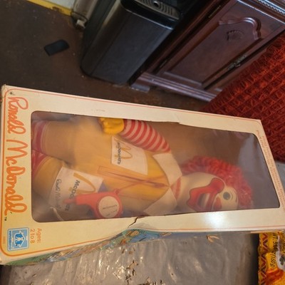 1978 Ronald McDonald Doll With Original Box  Vintage