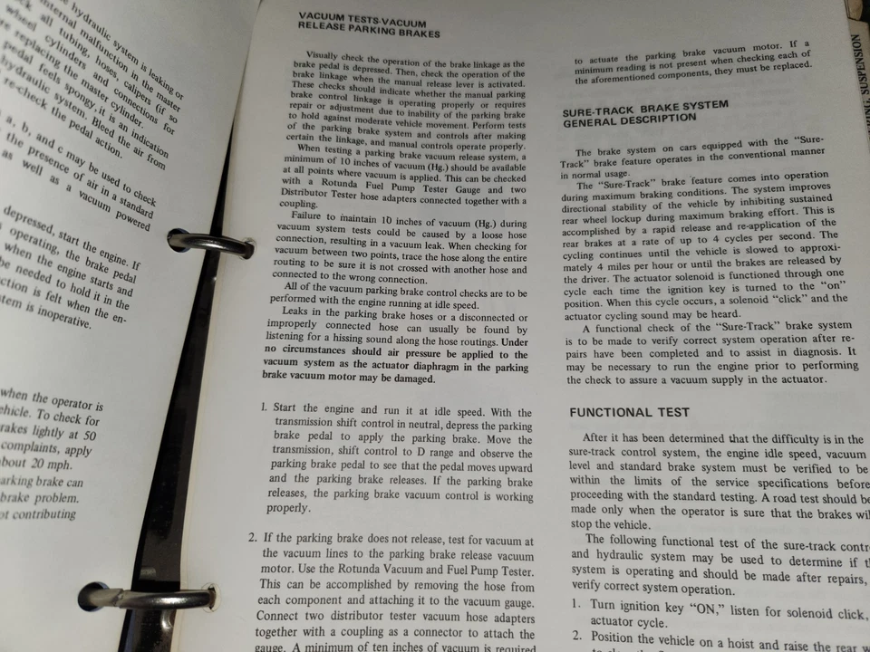 1972 年福特汽车诊断手册野马平托都灵有限公司 Maverick Ranchero — 第 4/4 张图片