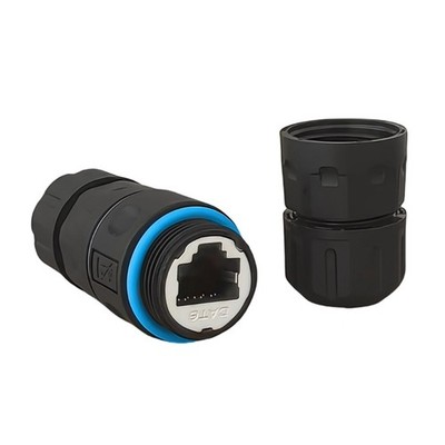 Outdoor Ethernet RJ45 Coupler Shielded CAT6 M20 Port Connector IP68 Protected