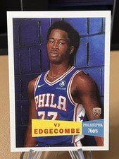 2025-26 Topps Basketball NBA Living Set VJ EDGECOMBE Rookie Card #17 76ers
