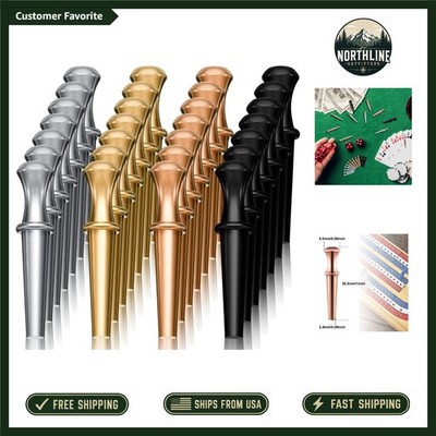 Durable 20-Piece Metal Cribbage Peg Set for 1/8 Inch Boards - Fun & Stylish