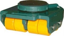 Hilman Rollers, BSP-1N, Swivel Padded Top and Nylon Wheel Bull Dolly, 1 Ton Cap.
