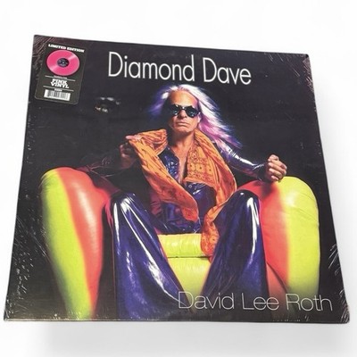David Lee Roth - Diamond Dave - SEALED Ltd Ed Pink Vinyl Record LP - CL02624