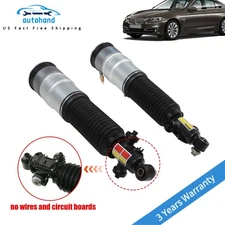 For BMW 7 Series F02 740i 750Li 760Li Pair Rear L&R Air Suspension Shock w/o EDC