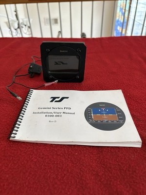 Gemini Electric Attitude Indicator With Airspeed And Altitude Read Out