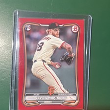 Topps 2026 Bowman rookie - Carson Whisenhunt RC BP-96 San Francisco Giants # 4/5