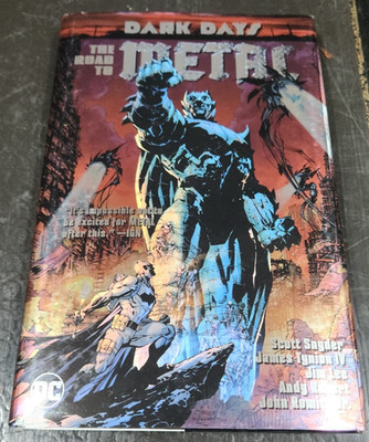 DARK DAYS: THE ROAD TO METAL By Scott Snyder & Jim Lee - Hardcover VG SO85