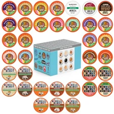 Flavored Decaf Coffee Pods Variety Pack, 36 Count Keurig K Cup, 1 Pack Set