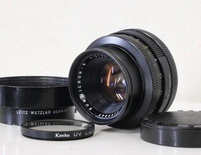 Read [Almost MINT w/Hood] Leica Summicron R 50mm f/2 35mm SLR MF Lens From JAPAN