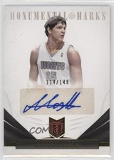 2012-13 Panini Momentum Monumental Marks /149 Timofey Mozgov #54 Auto 2u3