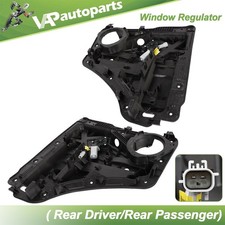 For 2008-2012 Jeep Liberty Power Window Regulator W Motor Pair Rear Left Right For 2008-2012 Jeep Liberty Power Window Regulator W Motor Pair Rear Left Right