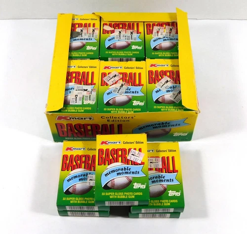 Lot of (29) 1988 Topps Kmart Baseball Memorable Moments Factory Sets (33)