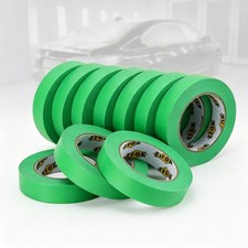 10Rolls Green Painters Automotive Masking Tape for Painting 1" x 55yds