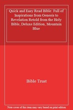 Quick and Easy Read Bible: Full of Inspirations from Genesis to 