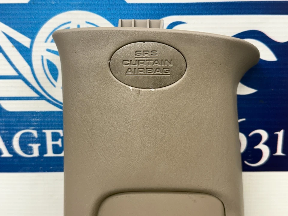 Toyota Sienna 2006 conductor izquierdo pilar B superior cinturón de seguridad cubierta - beige Foto 2 de 4