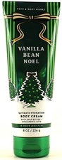 Bath Body Works VANILLA BEAN NOEL Body Cream Lotion Moisturizer 8oz
