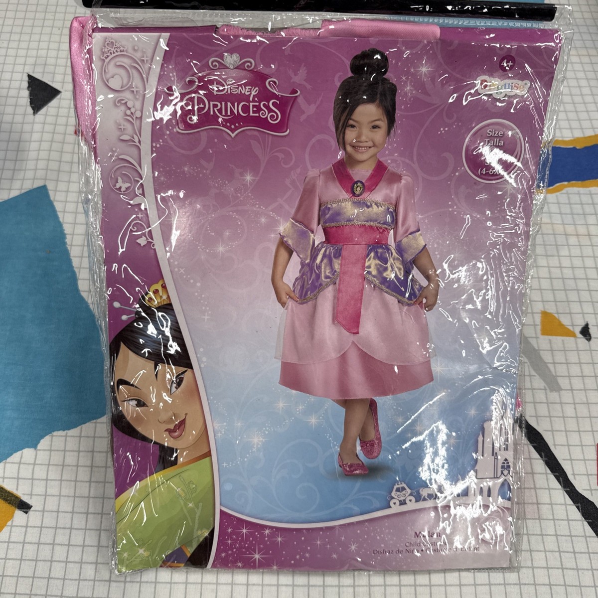 mulan disney princess dress Tutu du Monde Girls Pink Purple Mulan Disney Party Dress