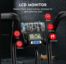 Home Fitness Fan Bike Indoor Cycling Exercise Bike Workout Bike Air Resistance 9