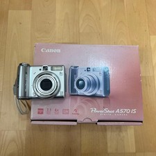 Canon PowerShot A570IS Digital Camera Excellent Condition Tested Accessories