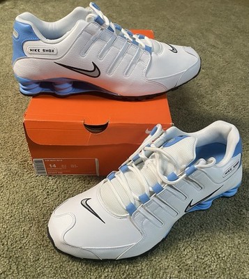 Nike Shox NZ EU White Carolina Blue size 15