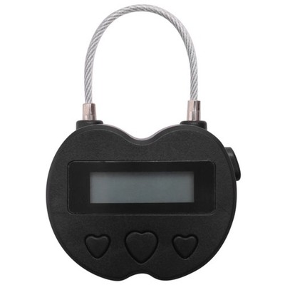 Time Lock LCD Display Time Lock USB Rechargeable Temporary Timer Padlock5885