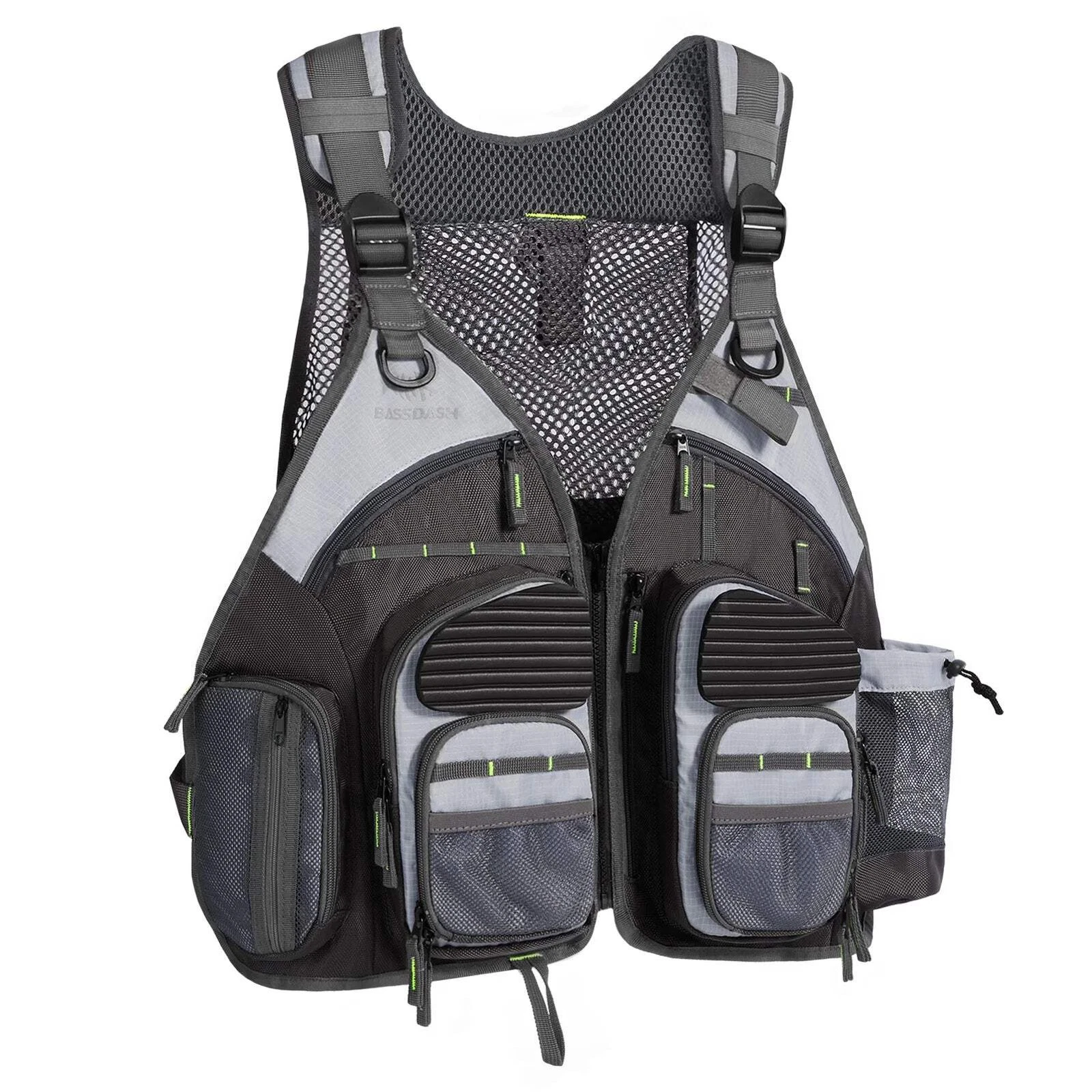Breathable Fishing Tackle Vest Bassdash Adjustable Outdoor Sports Waistcoat