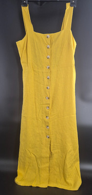 WAREHOUSE- Trägerkleid Sommerkleid Gr. 38 (UK 12) Bindegürtel Damen TOP ZUSTAND