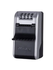 Master Lock Large Key Lockbox Combination Dials Wall Mounted Outdoor Security