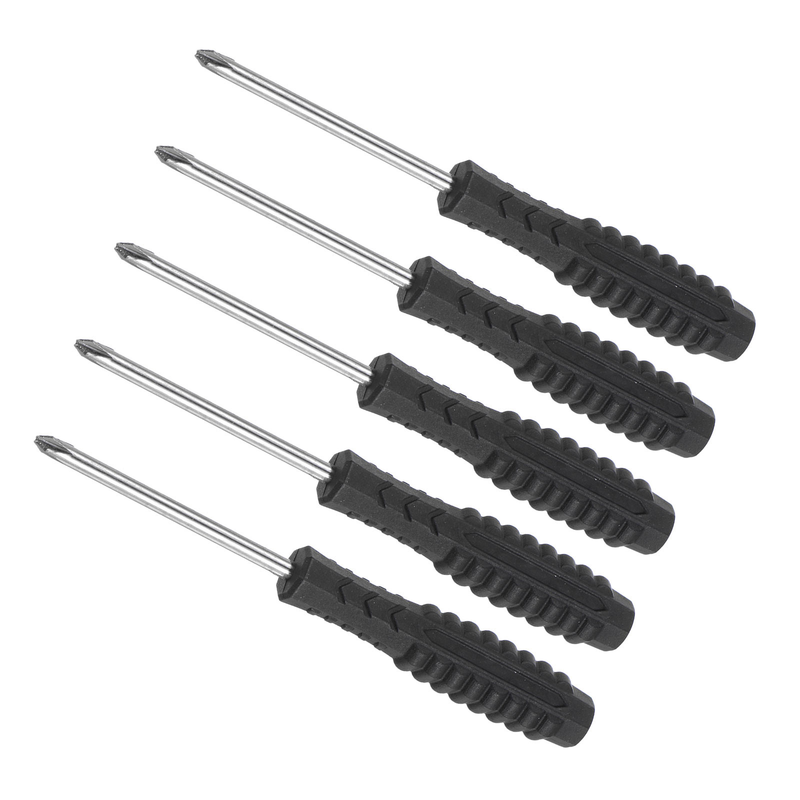 5pcsSmall Phillips Screwdriver 3.0mm 98mm Cross Screwdriver W Anti-slip Handle