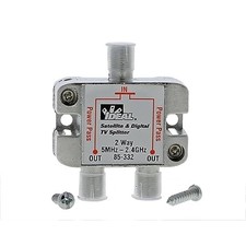 IDEAL 85-332 2Way Cable Digital TV/Satellite Splitter &ndash; 75&Omega; &ndash; Brand New Sealed