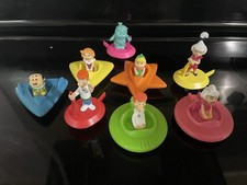 Lot of 8 Vintage 1989 The Jetsons Space Cars Wendy's Kids Meal Toys