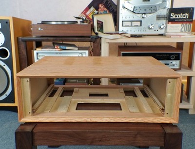 WOOD CASE / WOOD CABINET FOR KENWOOD KR-9600 RECEIVER   10-YEAR WARRANTY