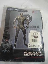 New - Mens - Morphsuits - Robo Cop Costume - L