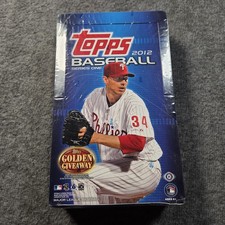 2012 Topps Baseball Series 1 - Hobby Box - Factory Sealed