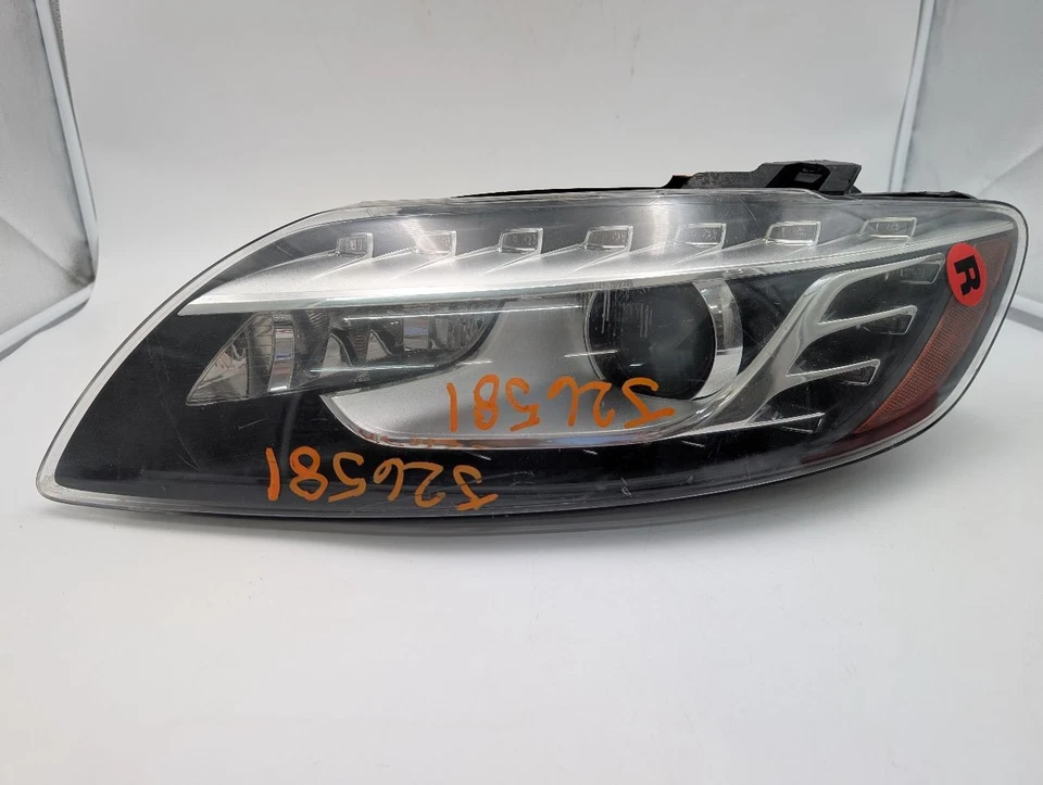 Used Right Headlight Assembly fits: 2015 Audi Q7 xenon HID self adjusting opt 8Q - Image 2 of 4