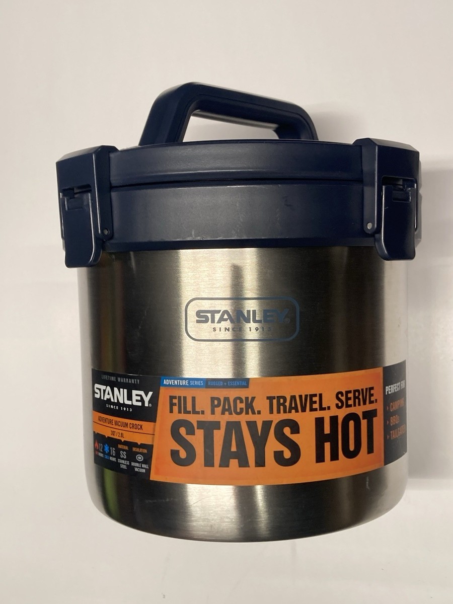 Stanley Adventure Stay Hot 3qt Camp Crock Vacuum Insulated