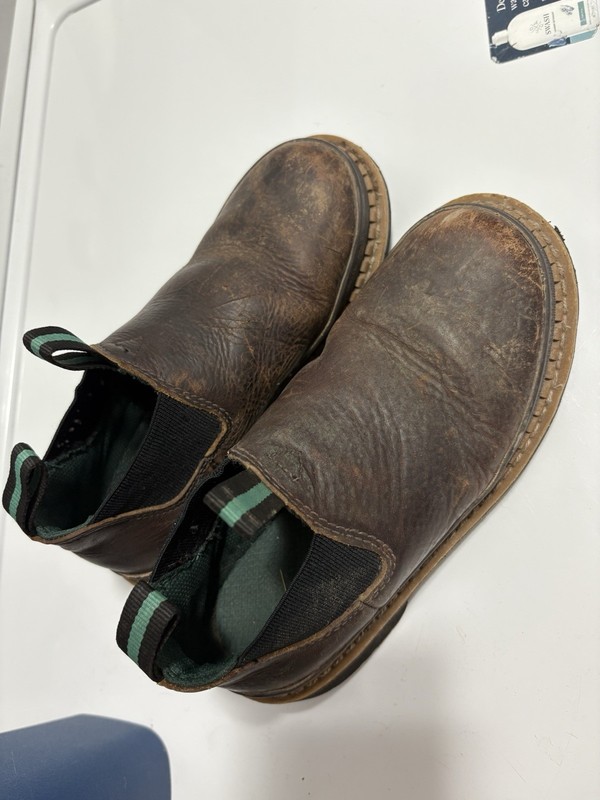 Big Kids Boys Georgia Boot Romeo Boots Shoes Size 4