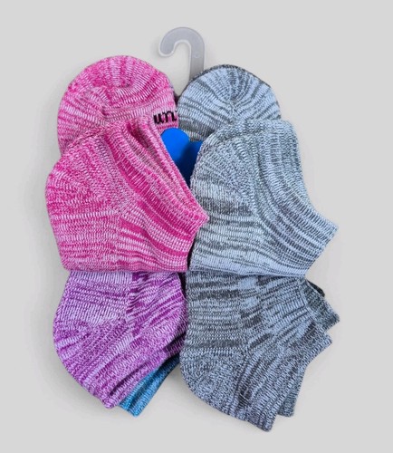 COLUMBIA Womens Socks No Show Cushioned Arch Support 6 Pair Shoe Size 4-10 - Picture 2 of 3