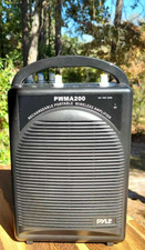 Pyle PWMA200 Portable Wireless PA Speaker Amplifier Unit Only Tested Works