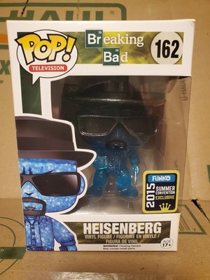 Funko Pop! Heisenberg 162 Blue Crytal Convention Exclusive Breaking Bad VAULTED