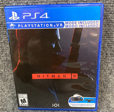 PS4 Hitman 3 III CIB Complete Tested PSVR Compatible Sony PlayStation 4 Agent 47