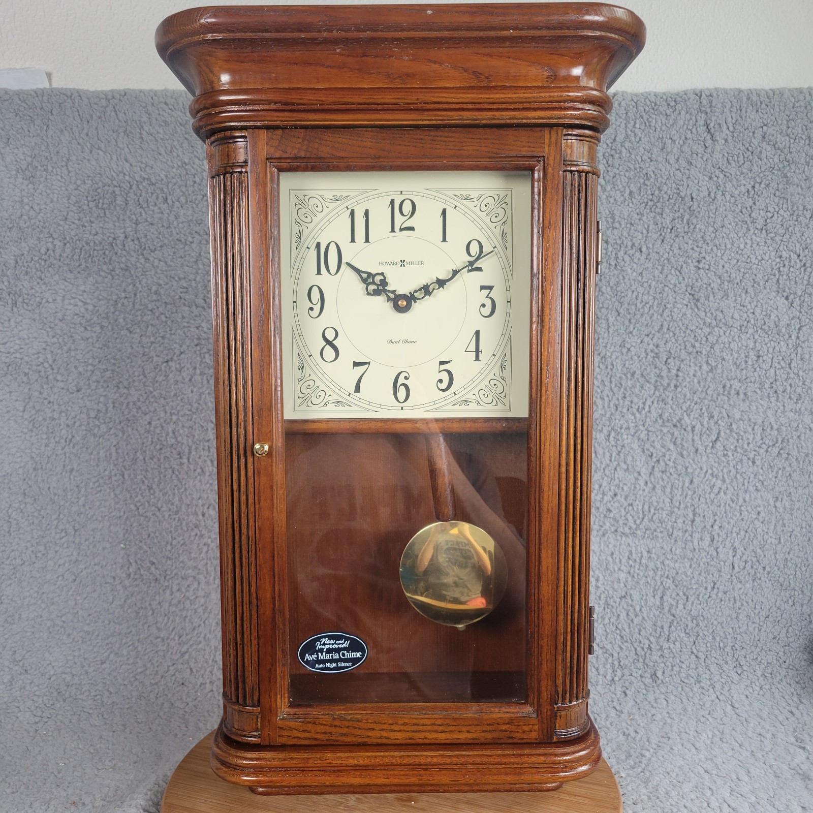 625281 HOWARD MILLER WALL CLOCK - THE WESTBROOK 625-281 Ave Maria Dual Chime