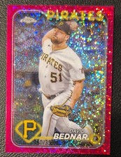 2024 Topps Chrome - David Bednar #60 Magenta Speckle Refractor /350