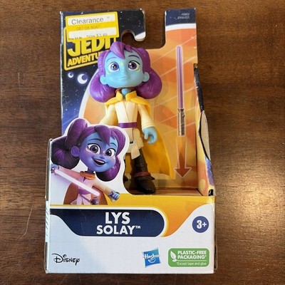 NEW, Disney Star Wars Young Jedi Adventures LYS SOLAY 3'' Inch Action Figure