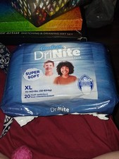 Comfees DriNite Juniors Premium Youth Pants XL Overnight Disposable 20 Pack