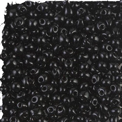CILINDRO De Semilla Cuentas para hacer Joyas Miyuki Negro