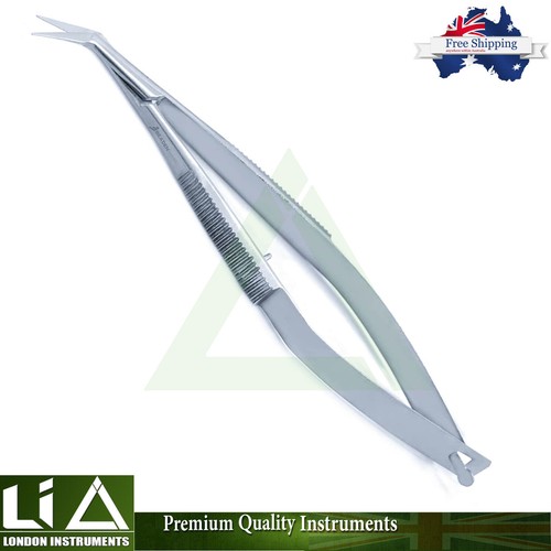 Noyes Scissor Angular 12 CM Dissecting Micro surgical Spring Precision Shear NEW - 第 3/4 張圖片