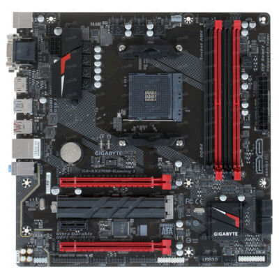 Gigabyte GA-AX370M-Gaming 3 Motherboard   X370 Socket AM4 DDR4 M.2 M-ATX Ryzen #